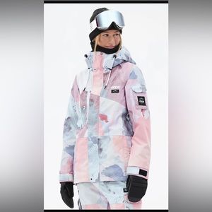 DOPE Adept W Snowboard Jacket Women Washed Ink, Size Small